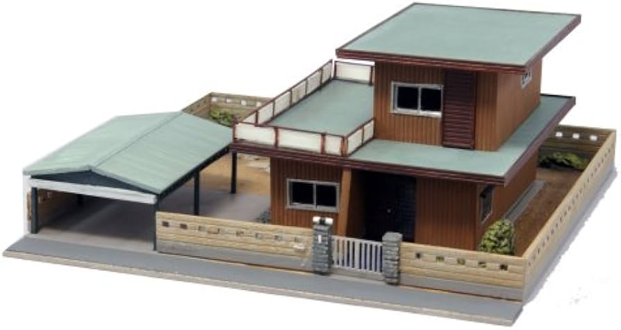 Amazon | トミーテック ジオコレ 建物コレクション 014 現代住宅D