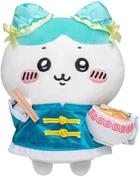 Amazon.co.jp: ちいかわ飯店 来来（ライライ） ぬいぐるみS ハチワレ