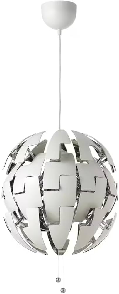 IKEA Ps 2014 Pendant Lamp, White, Silver Color 003.114.98 - Amazon.com