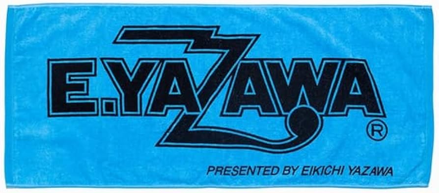 Amazon｜矢沢永吉 フェイスタオル YAZAWA 34cm×80cm 綿100
