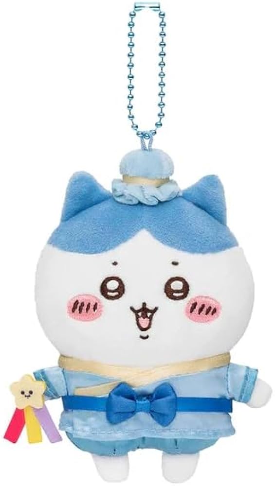 Amazon.co.jp: ちいかわ 七夕だねマスコット ぬいぐるみ ハチワレ