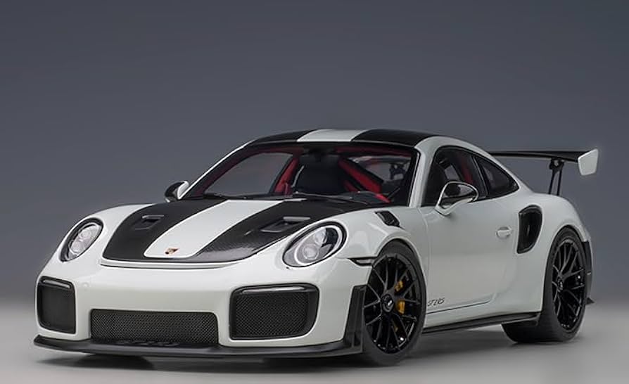 Amazon.com: 911 (991.2) GT2 RS Weissach Package White with Carbon