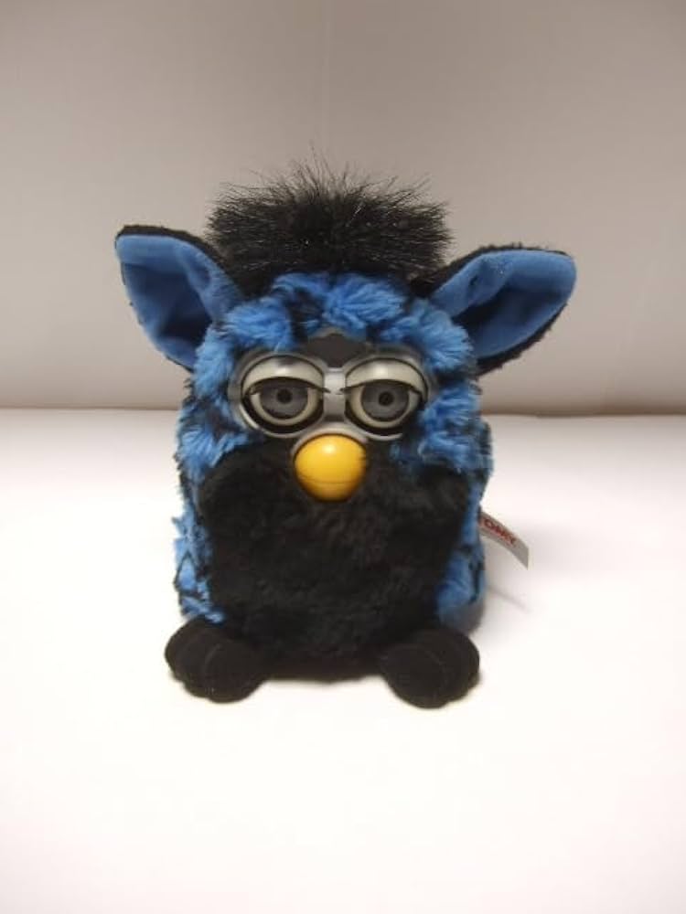 ファービー ジャンボクッション 希少 新品タグ付き かなしいブルー