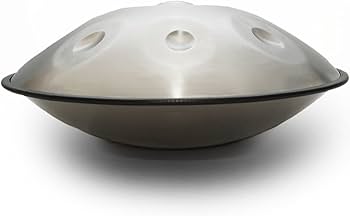 Amazon | MASH handpan D マイナー ハンドパン 9音 シルバー色 D Minor