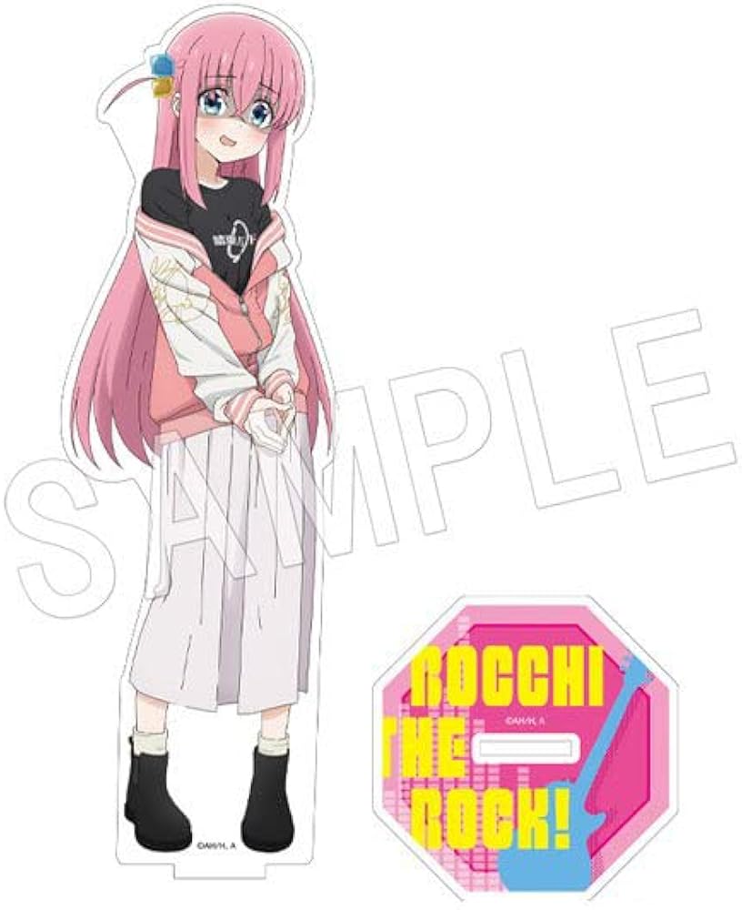 Amazon.co.jp: ぼっちざろっく アクリルスタンド 4点セット 後藤ひとり