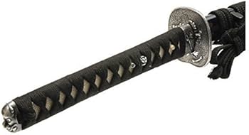 Amazon.co.jp: 模造刀剣 縁・頭・鍔を鬼の金具で拵えた逸品 幕末武用刀