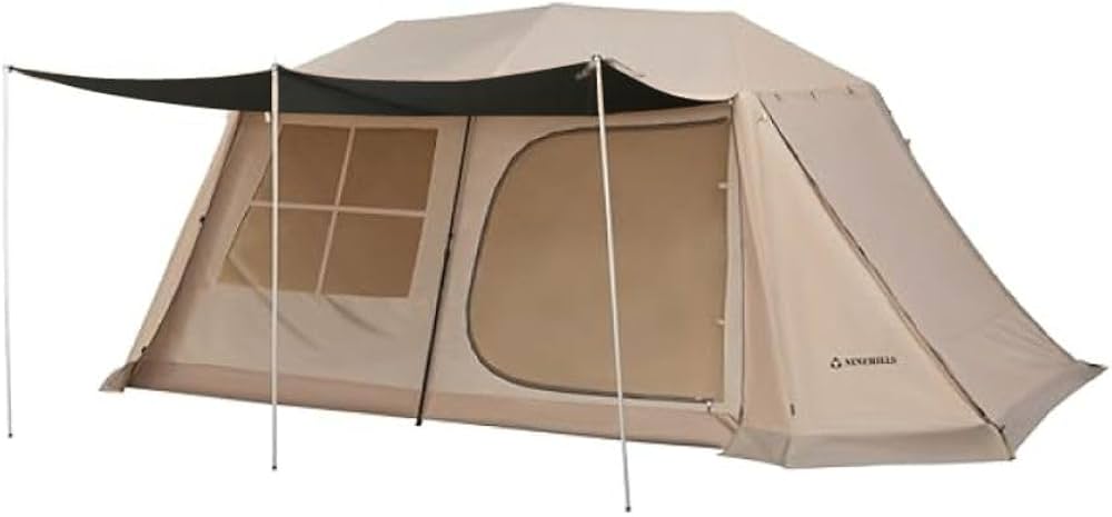 Amazon.co.jp: NINEHILLS(ナインヒルズ) ワンタッチ ロッジ型テント