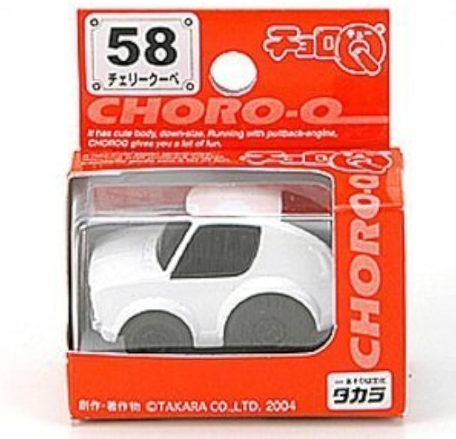 Amazon.co.jp: チョロQ 58 チェリークーペ X1R : Toys & Games
