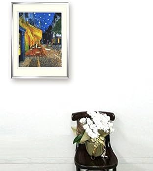 Amazon.co.jp: ゴッホ『夜のカフェテラス』ジクレー＋シルクスクリーン