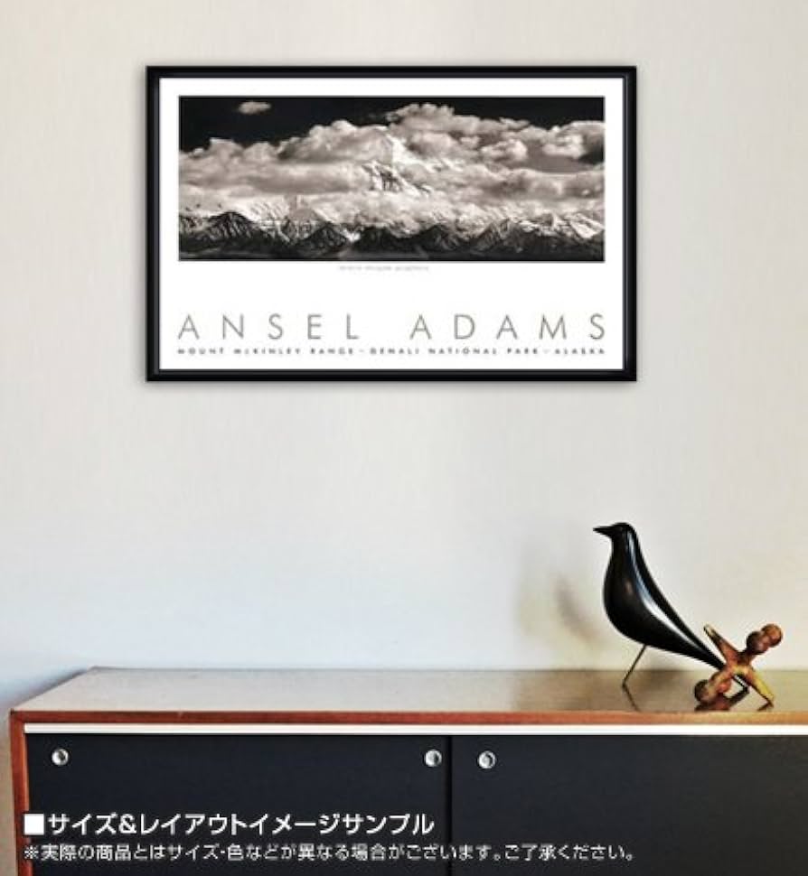 Amazon.co.jp: ポスター アンセル アダムス Mt. McKinley Range
