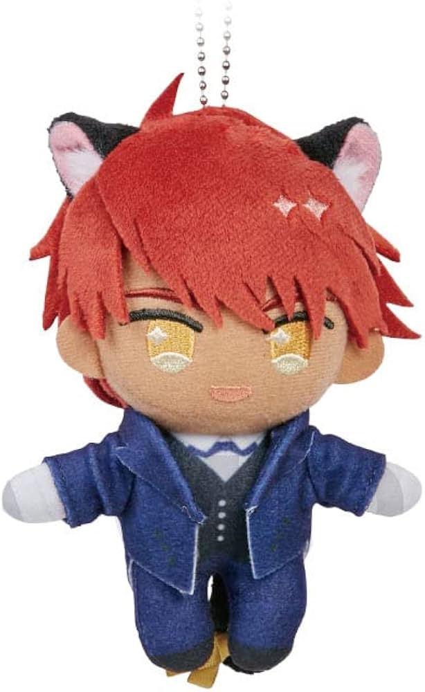 Amazon.co.jp: Obey Me! ディアボロ 黒猫執事喫茶 ぬいぐるみ : おもちゃ