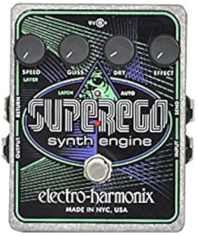 Amazon | ELECTRO-HARMONIX ギター用エフェクター SUPEREGO synth