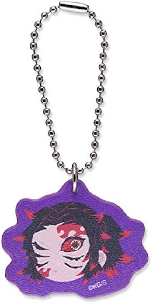 Amazon.co.jp: 鬼滅の刃 合皮チャーム 黒死牟 こくしぼう きせかえ