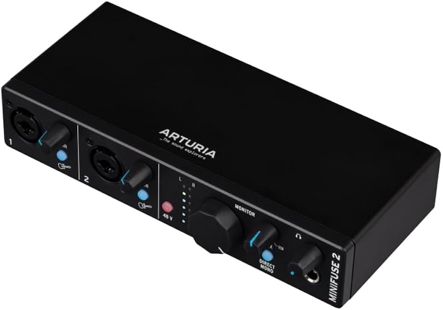 Amazon.com: Arturia - MiniFuse 2 - Compact USB Audio & MIDI