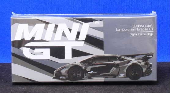 Amazon | 1/64 MINI-GT LBWORKS ランボルギーニ ウラカン GTデジタル