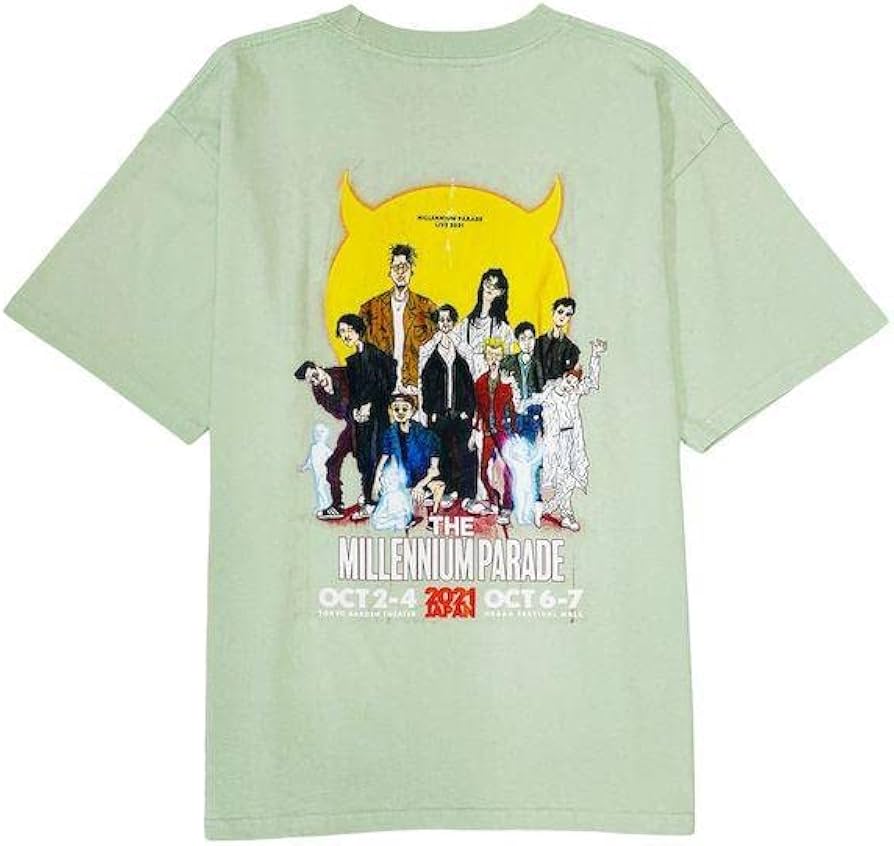 Amazon.co.jp: ミレニアムパレード Tシャツ millennium parade(Lサイズ