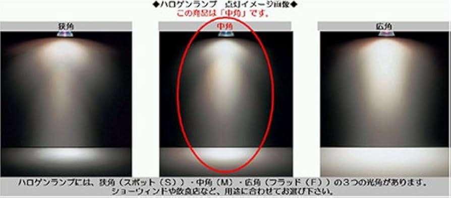 Amazon | TOSHIBA ハロゲン電球 ネオハロビーム50φ 100W形中角