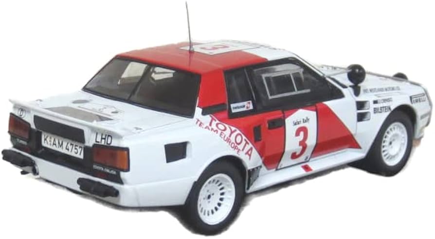 Amazon.co.jp: イクソ 1/24 トヨタ セリカ ツインカムターボ TA64 1985