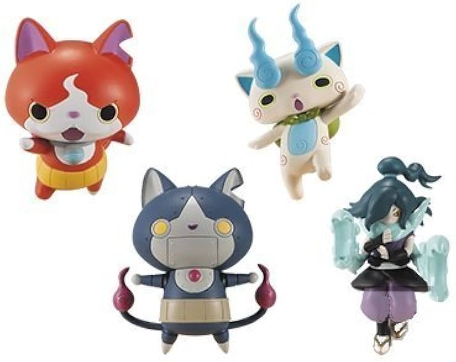 Amazon | 妖怪ウォッチ ひっさつわざフィギュア 全4種セット