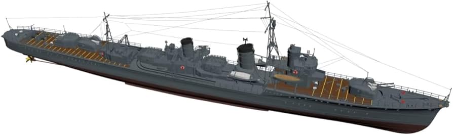 Amazon | ダチョウホビー 1/350 日本海軍 駆逐艦 白露 1941/1944