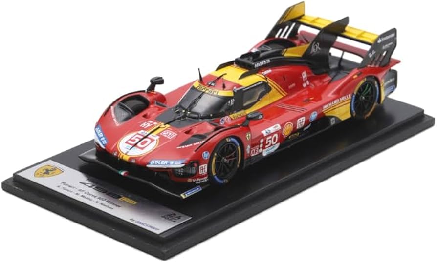 Amazon | ルックスマート 1/43 フェラーリ 499P AFコルセ 2024 ルマン