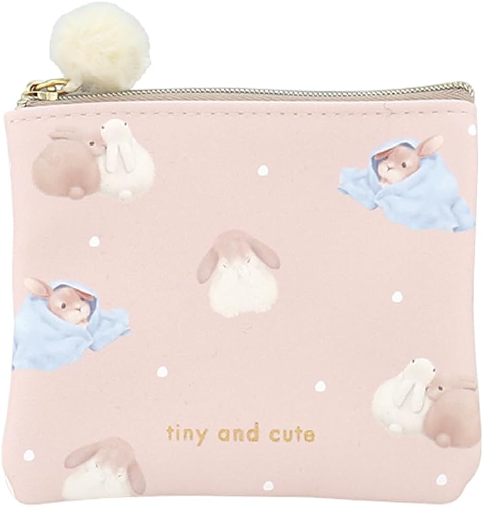 Amazon.co.jp: 【フラワーリング】FLOWERING フラットポーチ ウサギ