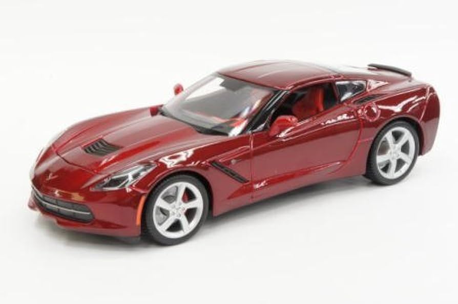 Amazon.co.jp: Maisto 1:18 SE 2014 コルベットスティングレイ赤 : ホビー