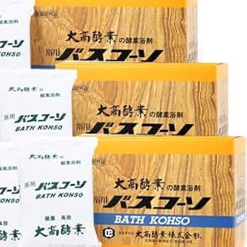 Amazon | 【3個】 大高酵素 バスコーソ酵素入浴剤（100g×6袋）x3個
