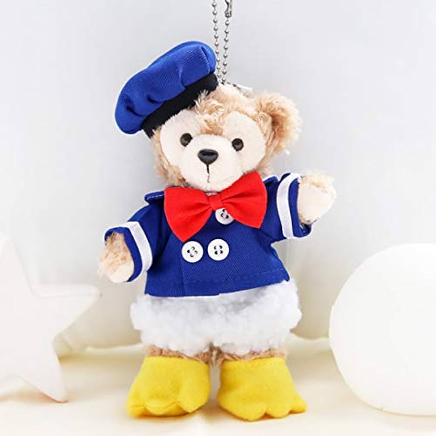 Amazon | ダッフィー ぬいぐるみバッジ用 コスチューム ドナルド