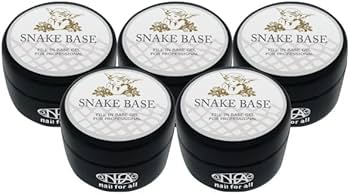 Amazon | 5個セット nfa スネークベース ジェル 15g入り | nail for