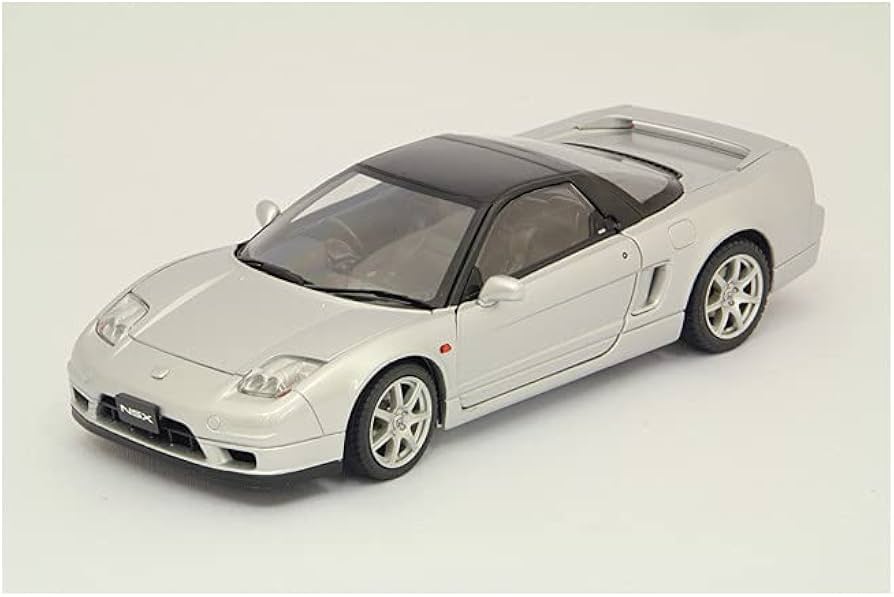 Amazon | エブロ 1/24 ホンダNSX シルバー 完成品 | ミニカー・ダイ