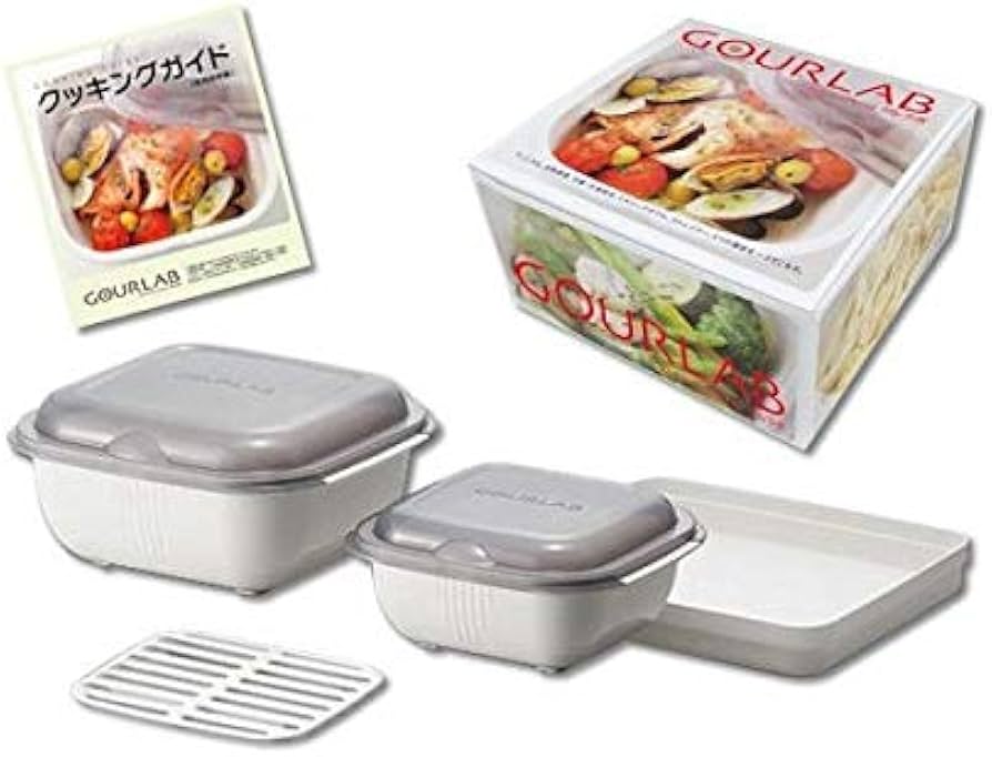 Amazon｜家庭用 電子レンジ 調理器 簡単 便利 大小セット マルチ