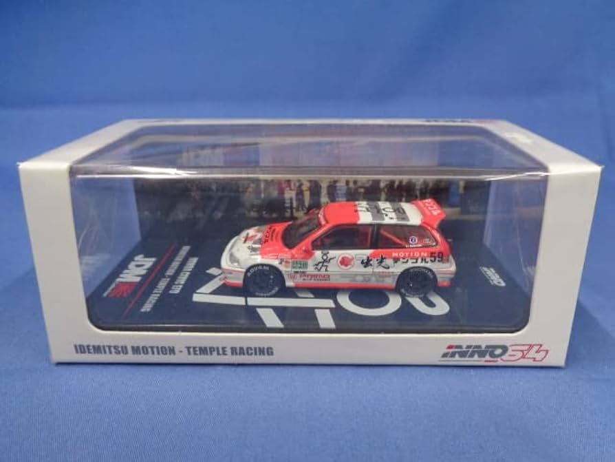 Amazon.co.jp: □INNO64 INO MODEL 1/64 MINICAR CIVIC EF9 Idemitsu