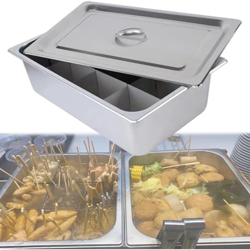 Amazon｜REENEW おでん鍋 業務用 仕切り鍋 IH ガス 多用途おでん鍋