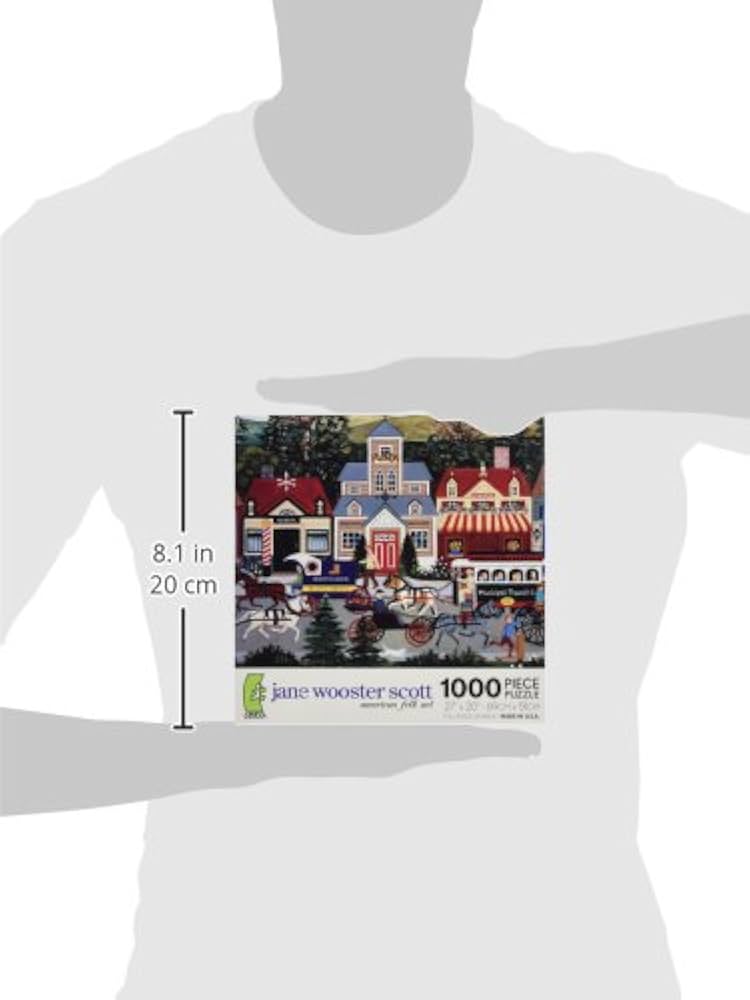 Amazon.co.jp: Jane WoosterスコットAmerican Folk Art Rush Hour 1000