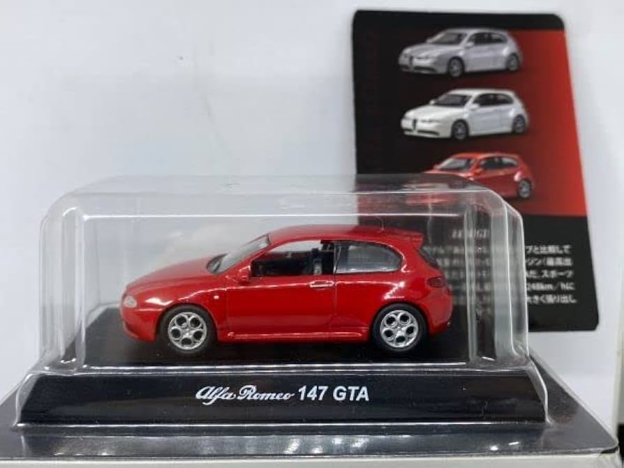 Amazon | 京商 KYOSHO 1/64 ALFA ROMEO 147 GTA アルファロメオ