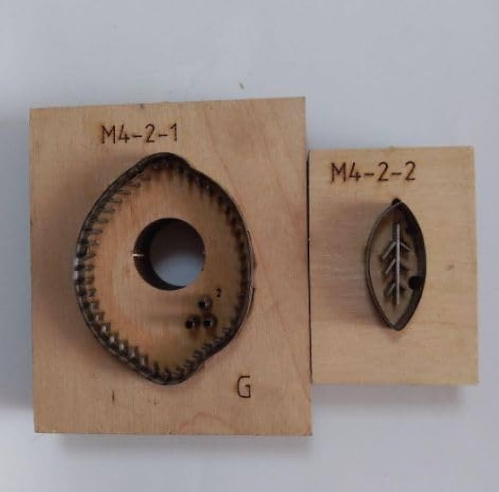 Amazon.co.jp: 縫い穴付き レモンの型の抜き型 パンチ 型紙 レザー