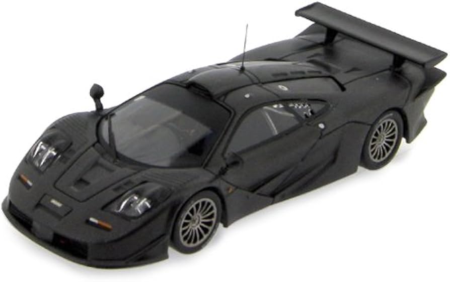 Amazon.com: IXO McLaren F1 GTR Long Tail Carbon Effect (1996) in
