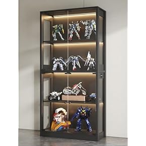 ガラスディスプレイキャビネット(ダイニングルーム家具) 通販 | Amazon