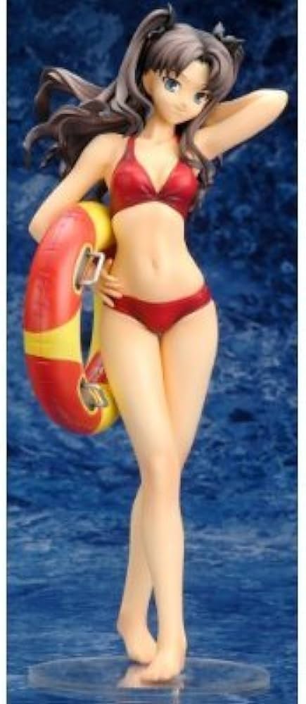 Amazon | Fate/stay night 遠坂 凛 水着Ver. (1/6スケール PVC塗装済み
