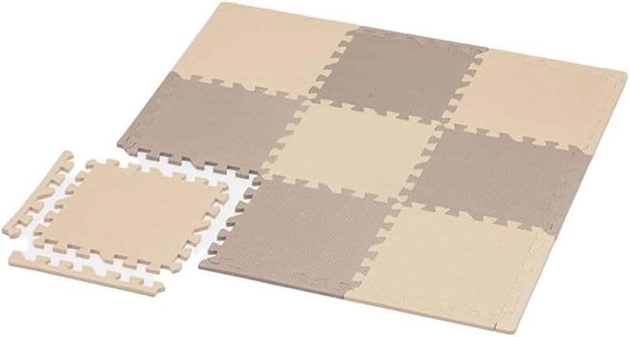 Amazon.co.jp: カインズ(CAINZ) 縁付 ジョイントフロアマット 9枚組