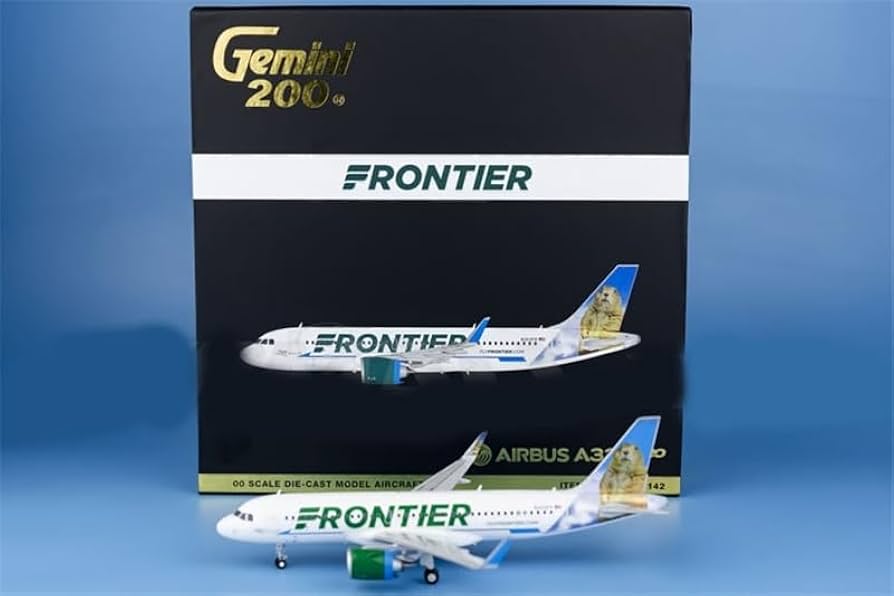 Amazon.com: ACE HOBBY for GeminiJets for Frontier Airlines for