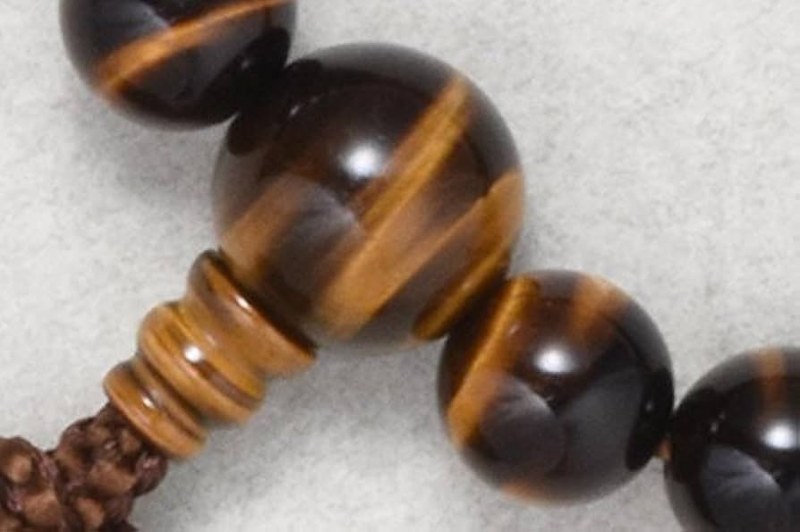 猫目石 数珠 首飾り 【kurokunn】H 猫目石 数珠 首飾り 【kurokunn】H