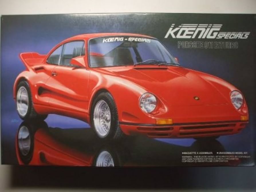 Amazon | ケーニッヒ ポルシェ911 ビトゥルボ （フジミ模型 1/24