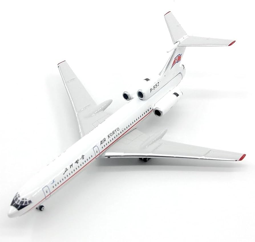 Amazon.co.jp: Phoenix 1/400 完成品 Air Koryo Tupolev TU-154B P-552