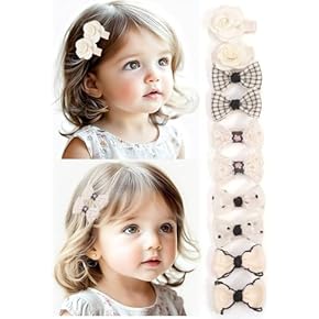 ベビー女児用ヘアクリップ - Amazon.co.jp