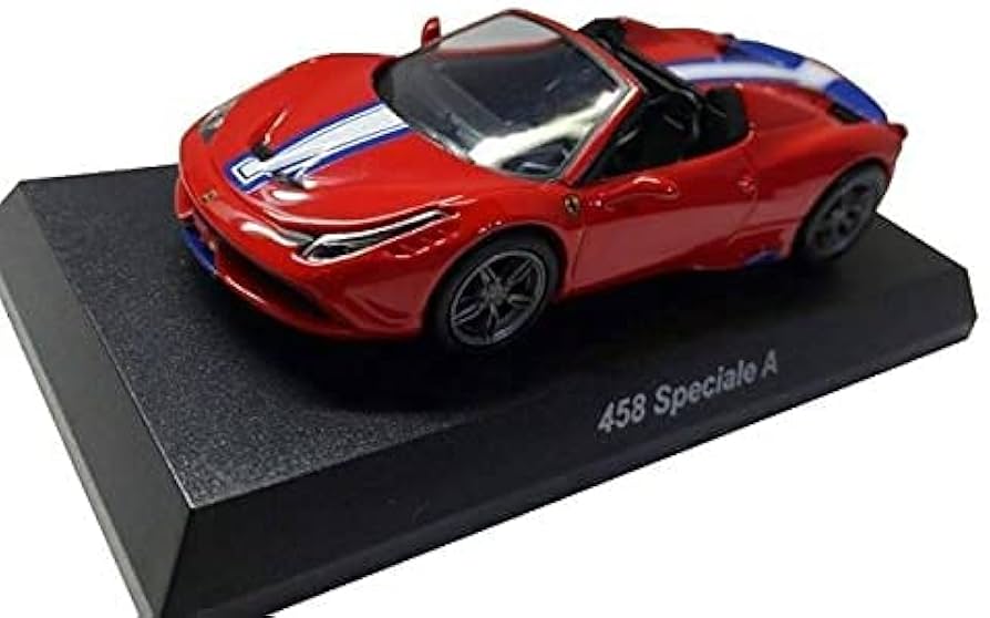 Amazon.co.jp: 京商 1/64 フェラーリ ミニカーコレクション11 458