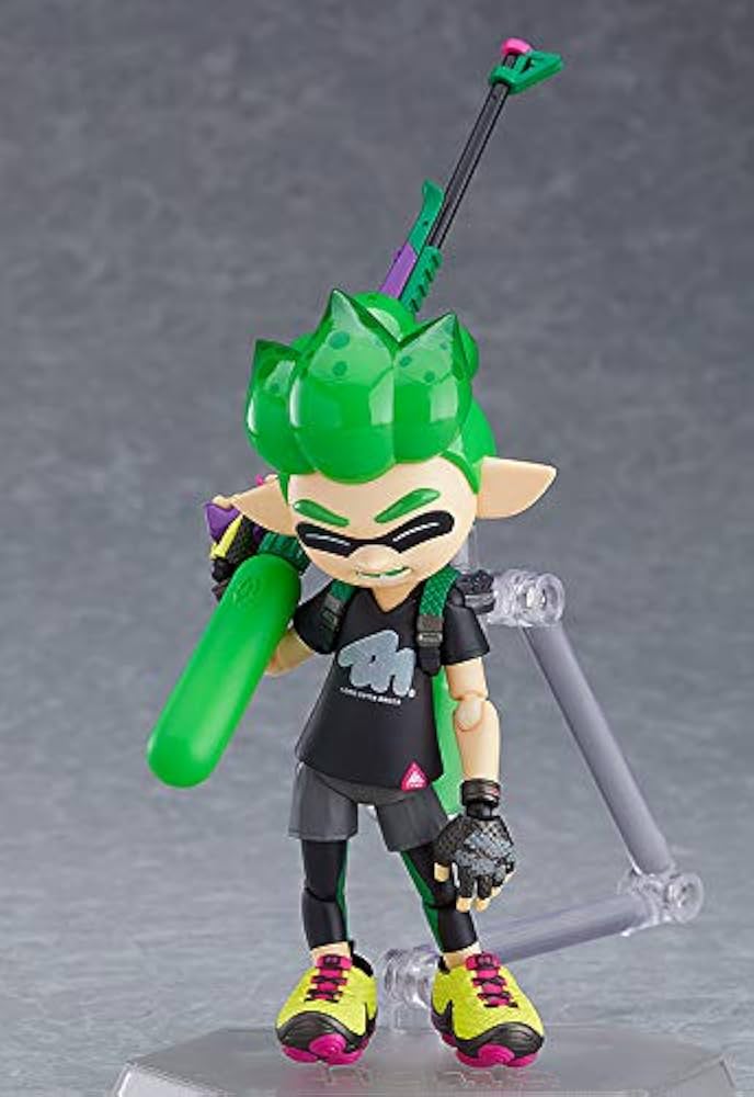 figma スプラトゥーン 全セット (テンタクルズ／ガールDX／ボーイDX)