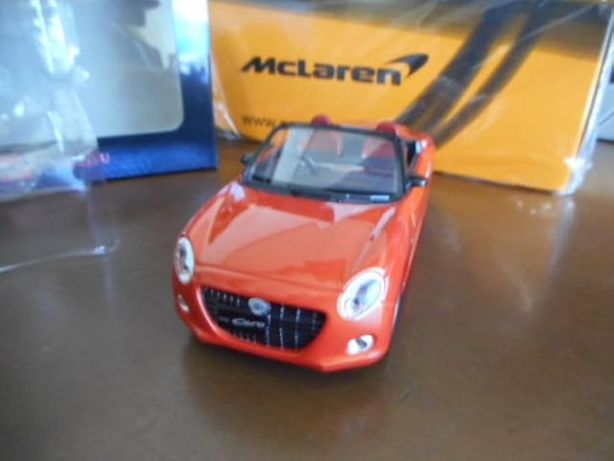 Amazon.co.jp: ダイハツ コペン セロ トニコオレンジ プルバックカー