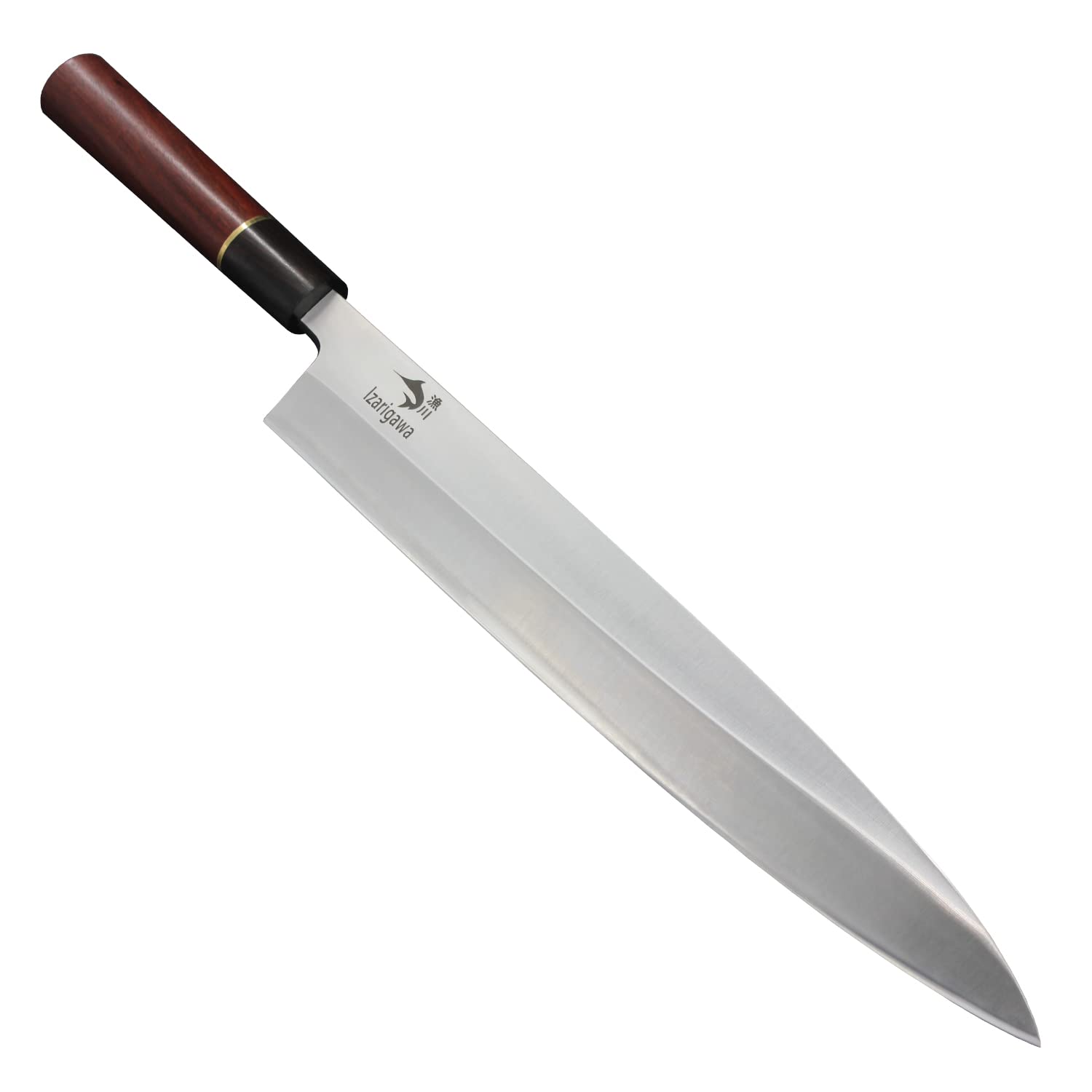 Amazon | 漁川 身卸包丁 【和式柳出刃】 【刃渡300】 【刃厚約7.5mm